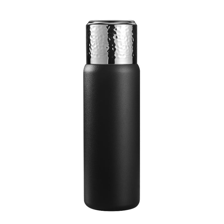 316 Stainless Steel Hammered Lid Thermos Coffee Cup with Tea Filter