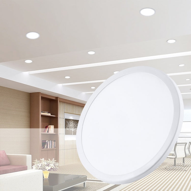 LED Round Ultra-thin Downlight Adjustable Recessed Panel Light