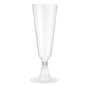 Plastic Transparent Removable Goblet Split Red Wine Cocktail Glass Mousse Cup Dessert Cup