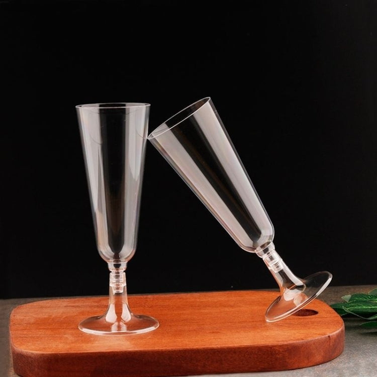 Plastic Transparent Removable Goblet Split Red Wine Cocktail Glass Mousse Cup Dessert Cup