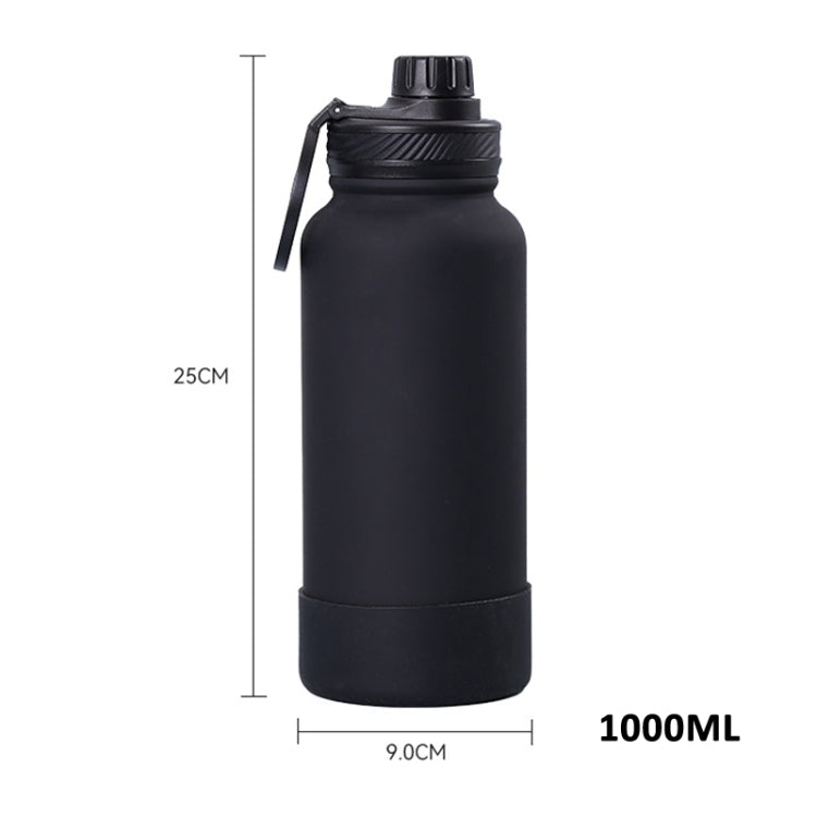 Sports Bottle With Phone Magnetic Holder Stainless Steel Thermos Cup