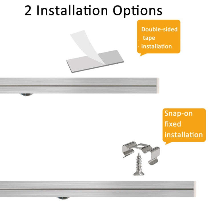 220V CN Plug Wardrobe Cabinet Lamp LED Light Bar With Button Switch