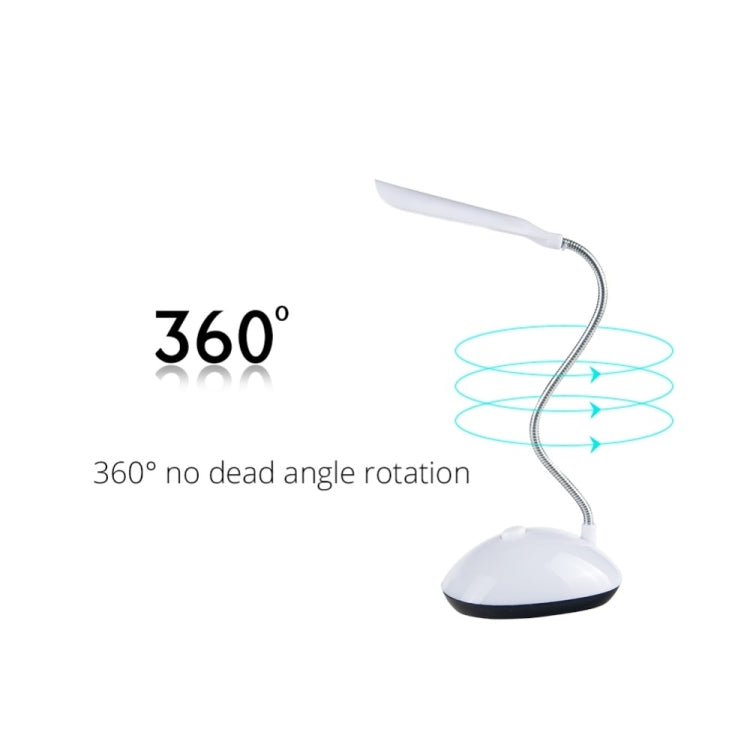 2 PCS Flexible Adjustable Portable Bedroom Reading Desk Lamp LED Night Light for Children