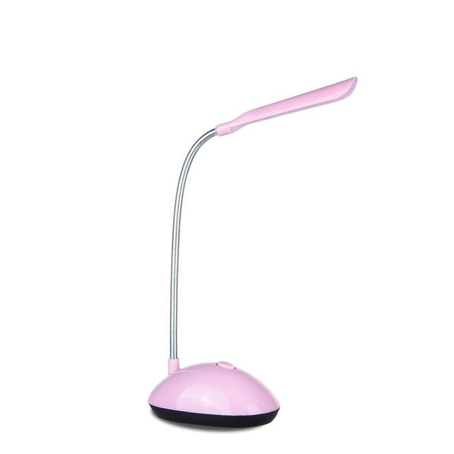 2 PCS Flexible Adjustable Portable Bedroom Reading Desk Lamp LED Night Light for Children