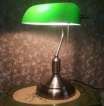 Creative Retro Nostalgic Office Study Bedside LED Table Lamp without Bulb