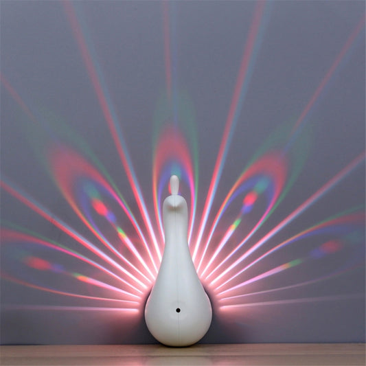 5V USB Powered Peacock LED Night Light