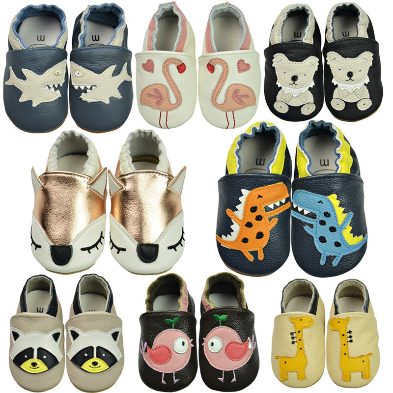 Soft-Soled Cartoon Baby Toddler Shoes - Adorable and Comfortable