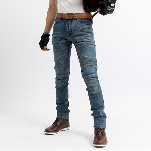 Ride in Style and Safety: Protective Gear Denim Cycling Pants