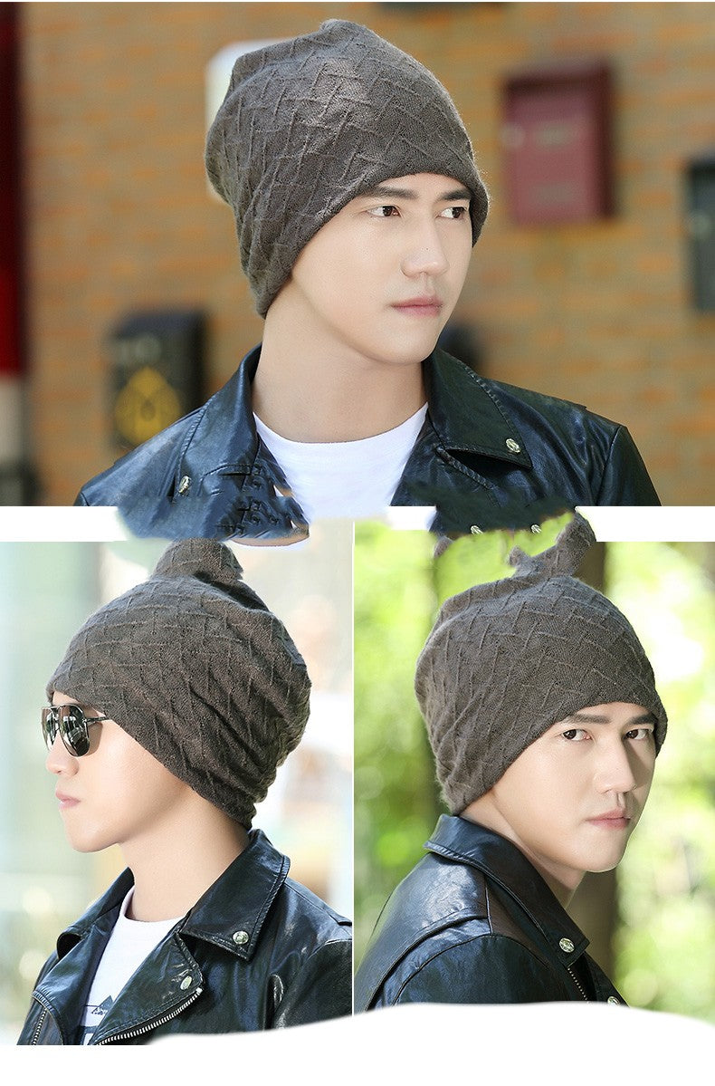 Male Autumn Winter Summer Baotou Hat Thin Headband