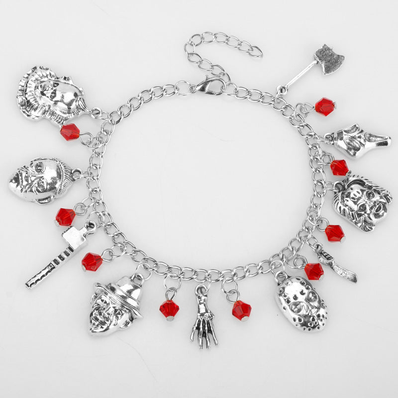 Halloween Ghost And Devil Bracelet Jewelry