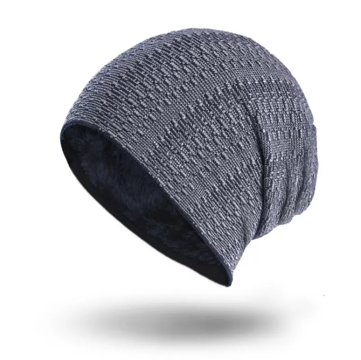 Men's New Winter Simple Wool Pullover Hat