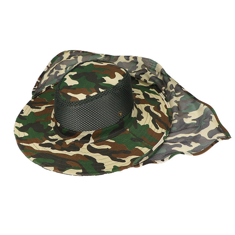 Outdoor Camouflage Hat Fisherman Mesh