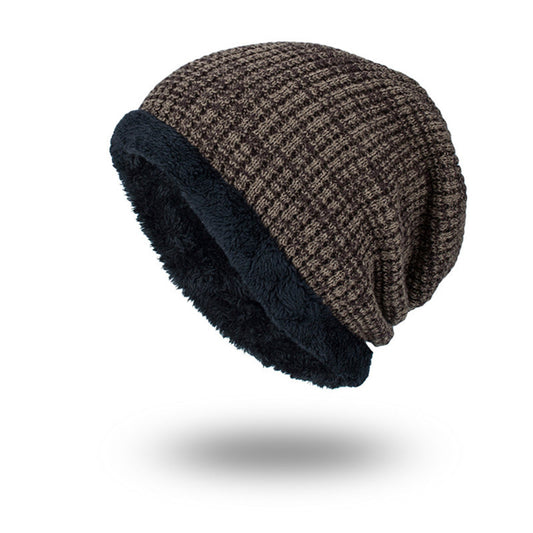 Stay Cozy Outdoors: Unisex Thickened Fleece Hat for Men and Women